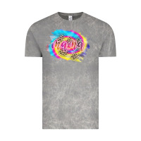 Cloud Rock Mama Tie dye Leopard Vintage Tee - CowCowDesign