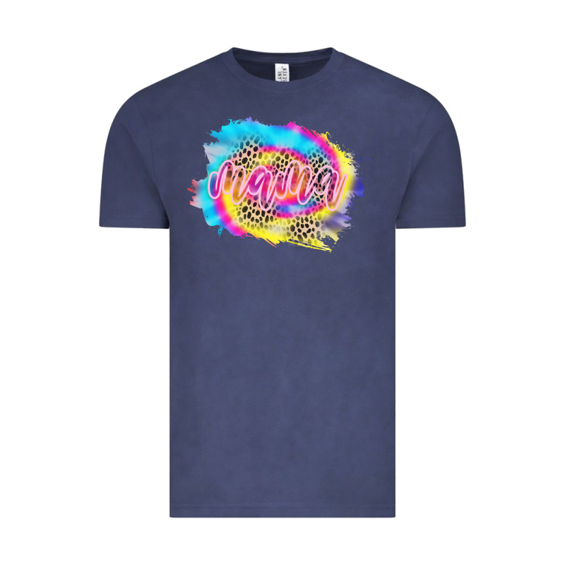 Mama Tie Dye Leopard Vintage Tee by CowCowDesign | Teevron