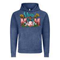 Vintage Denim Show mom pig Mother's Day Vintage Hoodie - FaDigitalArtStudio