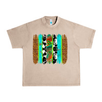 French Oak western brushstrokes Urban Heavy Tee - OliviaCreatesArt