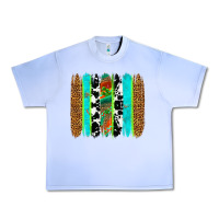 Grape Ice western brushstrokes Urban Heavy Tee - OliviaCreatesArt