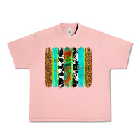Salmon western brushstrokes Urban Heavy Tee - OliviaCreatesArt