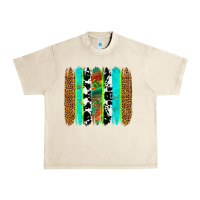 Sandshell western brushstrokes Urban Heavy Tee - OliviaCreatesArt