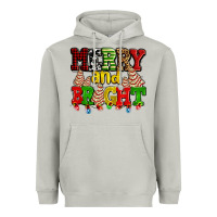 Moon Dust merry and bright with christmas tree  cakes ado Heavyweight Hoodie - AdoDesignShop