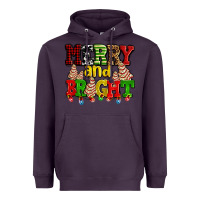 Plum merry and bright with christmas tree  cakes ado Heavyweight Hoodie - AdoDesignShop