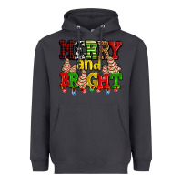 Smoke merry and bright with christmas tree  cakes ado Heavyweight Hoodie - AdoDesignShop