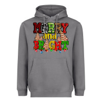 Storm merry and bright with christmas tree  cakes ado Heavyweight Hoodie - AdoDesignShop