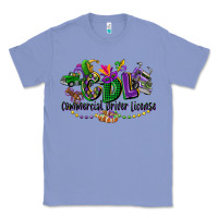 Colony Blue cdl mardi gras Classic Tee - CowGirlArtShop