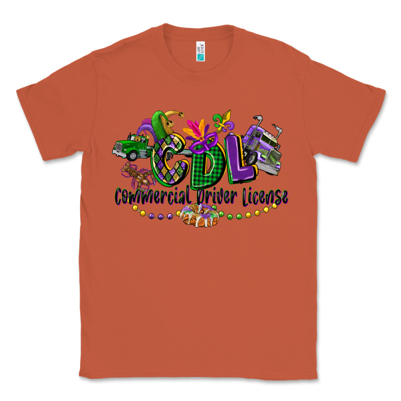 Cdl Mardi Gras Classic Tee by CowGirlArtShop | Teevron