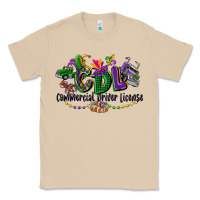 Mushroom cdl mardi gras Classic Tee - CowGirlArtShop