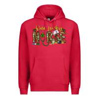 Cardinal one lucky nurse Premium Hoodie - CowhideDigitalArt