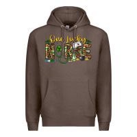 Coffee one lucky nurse Premium Hoodie - CowhideDigitalArt