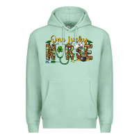 Seafoam one lucky nurse Premium Hoodie - CowhideDigitalArt