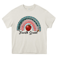 Fourth Grade Rainbow Heavy Core Tee | Teevron