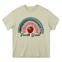 Mossy fourth grade rainbow Heavy Core Tee - RanaPortraitStore