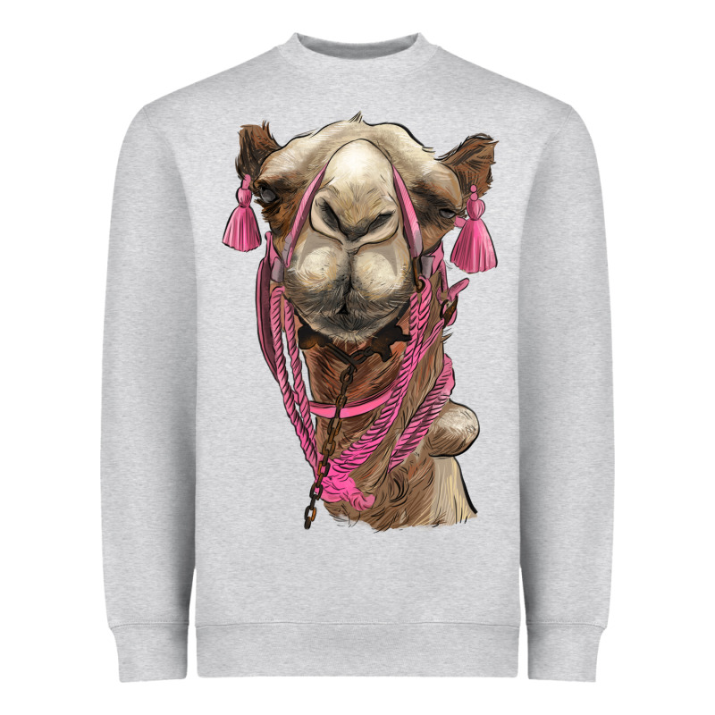 Camel Heavyweight Sweatshirt by BarkalooDesign | Teevron