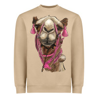 Mushroom camel Heavyweight Sweatshirt - BarkalooDesign
