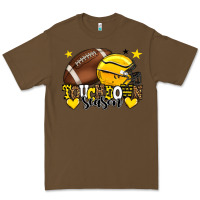 Cacao Touchdown season American Football yellow team Premium Tee - HowdyJamesFarm