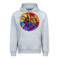 Heather Grey love is love Urban Hoodie - JahusDesignShop