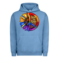 Pigment Pebble Blue love is love Urban Hoodie - JahusDesignShop