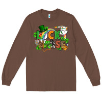 Chestnut lucky nurse St. Patrick's Day Long Sleeve Tee - FaDigitalArtStudio
