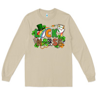 Mushroom lucky nurse St. Patrick's Day Long Sleeve Tee - FaDigitalArtStudio
