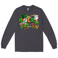 Smoke lucky nurse St. Patrick's Day Long Sleeve Tee - FaDigitalArtStudio