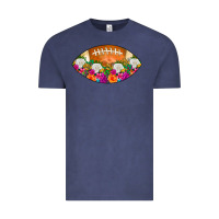 Vintage Denim American Football Floral Vintage Tee - CowCowDesign