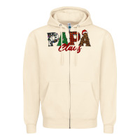 Sandshell papa claus Zipper Hoodie - BarkalooDesign