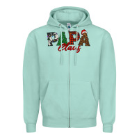 Seafoam papa claus Zipper Hoodie - BarkalooDesign