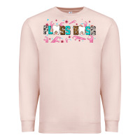 Pale Pink floss boss Premium Sweatshirt - AdoDesignShop