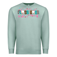 Seafoam floss boss Premium Sweatshirt - AdoDesignShop