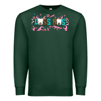 Sports Green floss boss Premium Sweatshirt - AdoDesignShop