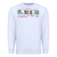White floss boss Premium Sweatshirt - AdoDesignShop