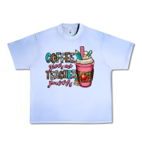 Grape Ice coffee gives me teacher powers Urban Heavy Tee - OliviaCreatesArt