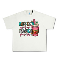 Pistachio coffee gives me teacher powers Urban Heavy Tee - OliviaCreatesArt