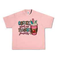 Coffee Gives Me Teacher Powers Urban Heavy Tee | Teevron