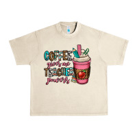 Sandshell coffee gives me teacher powers Urban Heavy Tee - OliviaCreatesArt