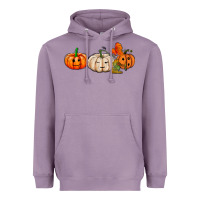 Lavender pumpkins face Heavyweight Hoodie - AdoDesignShop