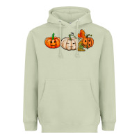 Matcha pumpkins face Heavyweight Hoodie - AdoDesignShop