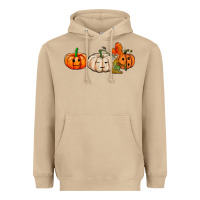 Mushroom pumpkins face Heavyweight Hoodie - AdoDesignShop