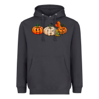 Smoke pumpkins face Heavyweight Hoodie - AdoDesignShop