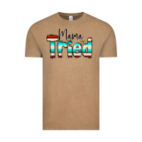 Vintage Coffee Mama Tried Vintage Tee - CowCowDesign