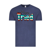 Vintage Denim Mama Tried Vintage Tee - CowCowDesign