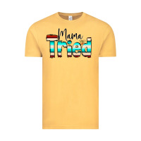 Vintage Mustard Mama Tried Vintage Tee - CowCowDesign