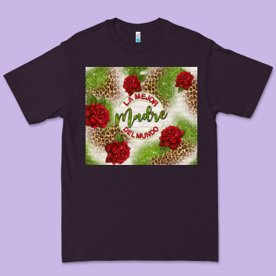 La Mejor Madre Del Mundo Premium Tee Designed By Tumblerdesignbyshophia
