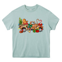 Arona gingerbread truck Heavy Core Tee - texasbilliewilder