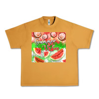 Peanut Butter Watermelon and coconut summer 20oz skinny tumbler Urban Heavy Tee - FaDigitalArtStudio