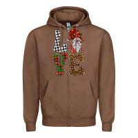 Chestnut love gnomes Zipper Hoodie - BarkalooDesign