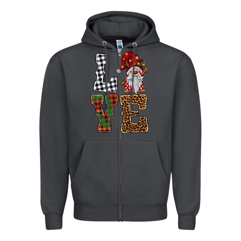 Love Gnomes Zipper Hoodie by BarkalooDesign | Teevron